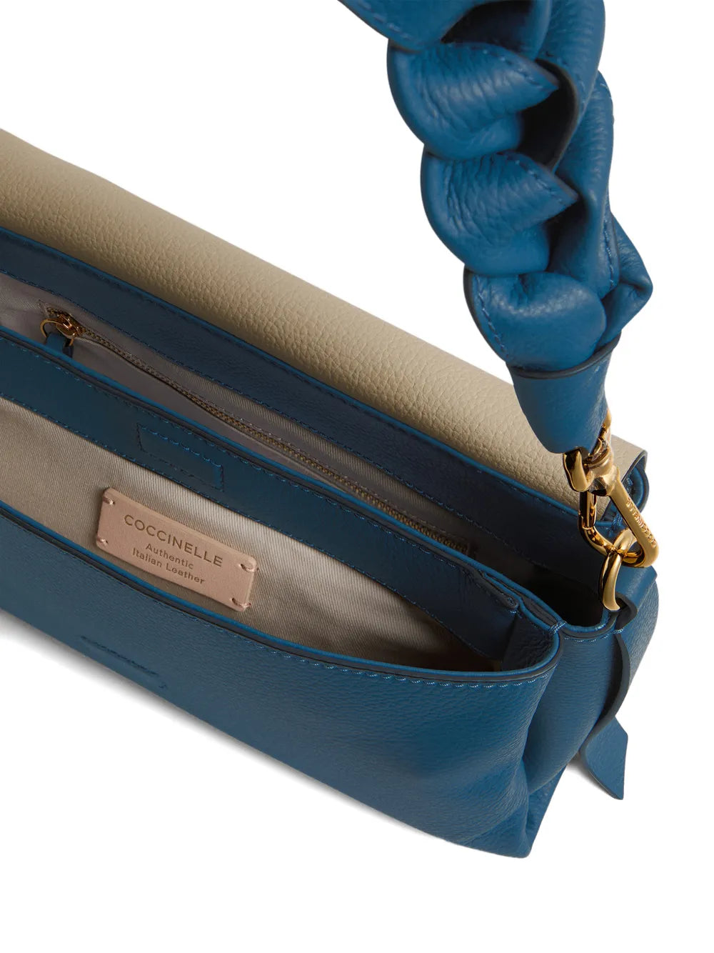 Coccinelle Small Boheme Braided Handle Shoulder Bag — Same as shown — Size One Size — Back View