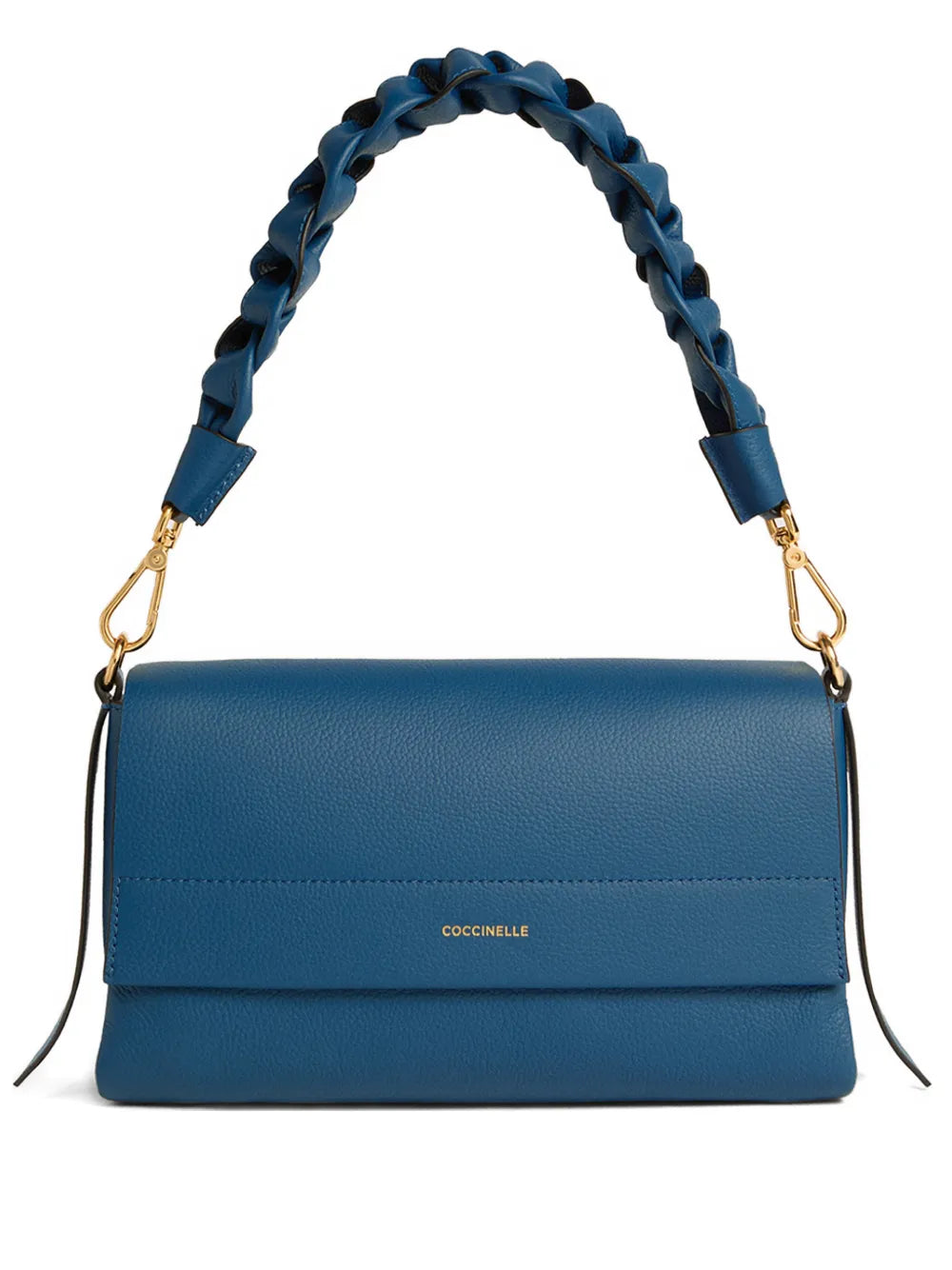 Coccinelle Small Boheme Braided Handle Shoulder Bag — Same as shown — Size One Size — Front View