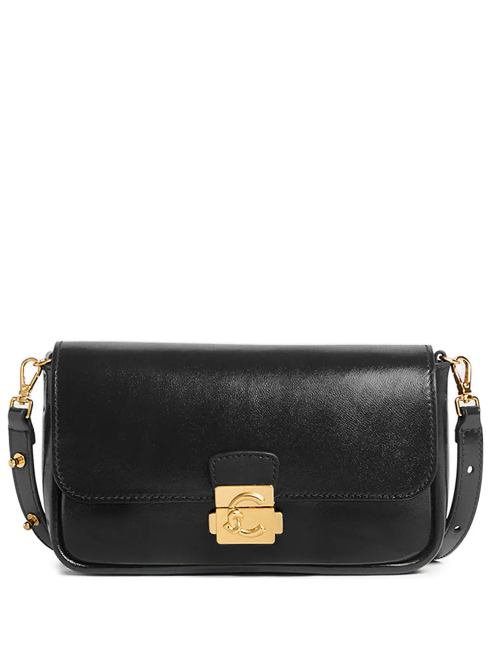 Coccinelle Mini Logo Embellished Shoulder Bag — Same as shown — Size One Size — Front View