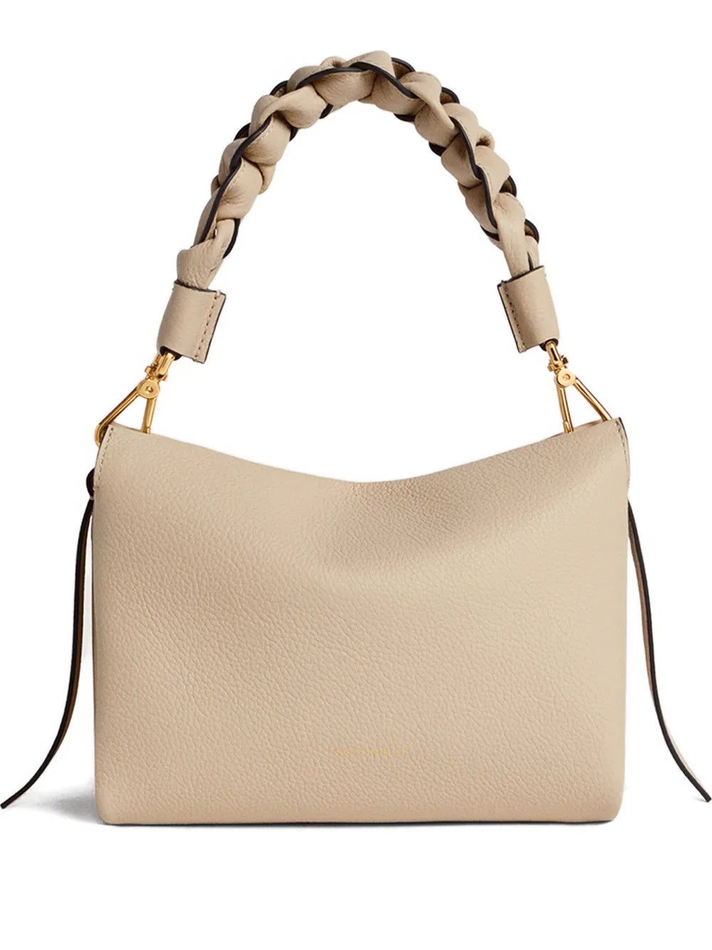 Coccinelle Small Boheme Braided Handle Shoulder Bag — Same as shown — Size One Size — Front View