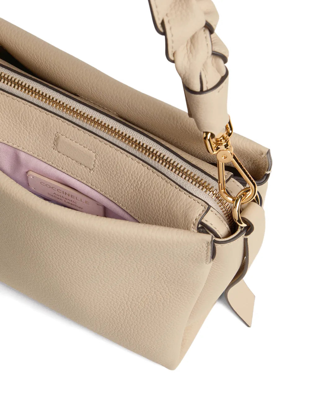 Coccinelle Small Boheme Braided Handle Shoulder Bag — Same as shown — Size One Size — Back View