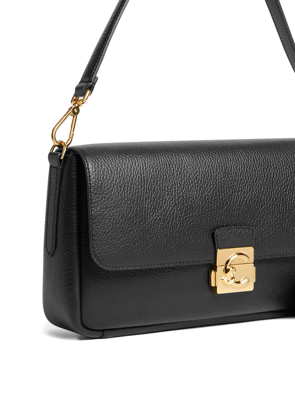 Coccinelle Large C Me Lock Turnlock Shoulder Bag — Same as shown — Size One Size — Top View