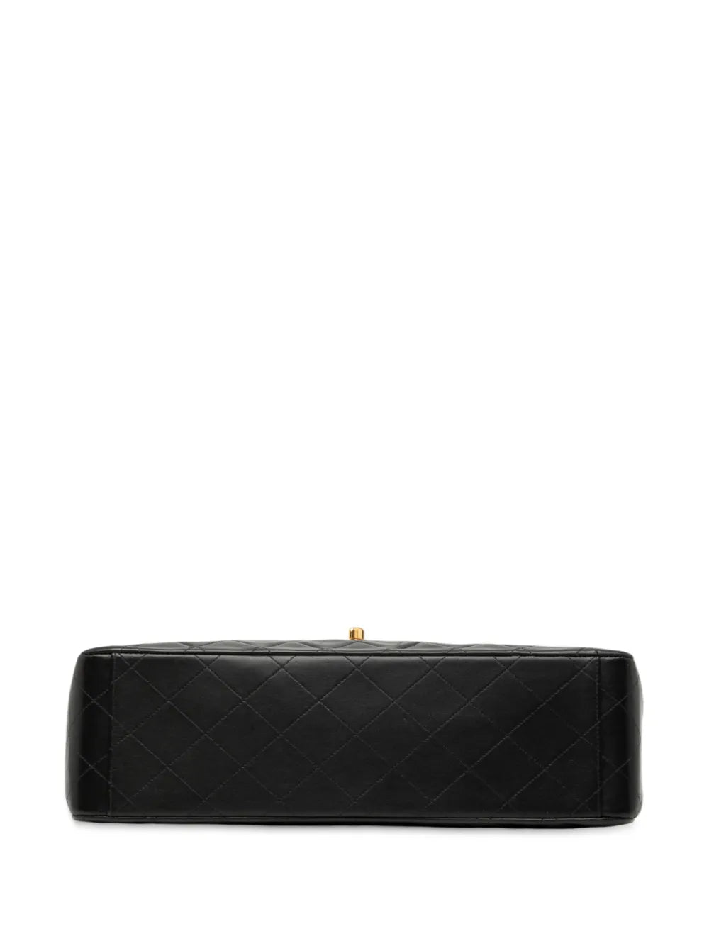 Chanel Pre Owned 1994 1996 Maxi Xl Classic Lambskin Single Flap Shoulder Bag — Same as shown — Size One Size — Top View