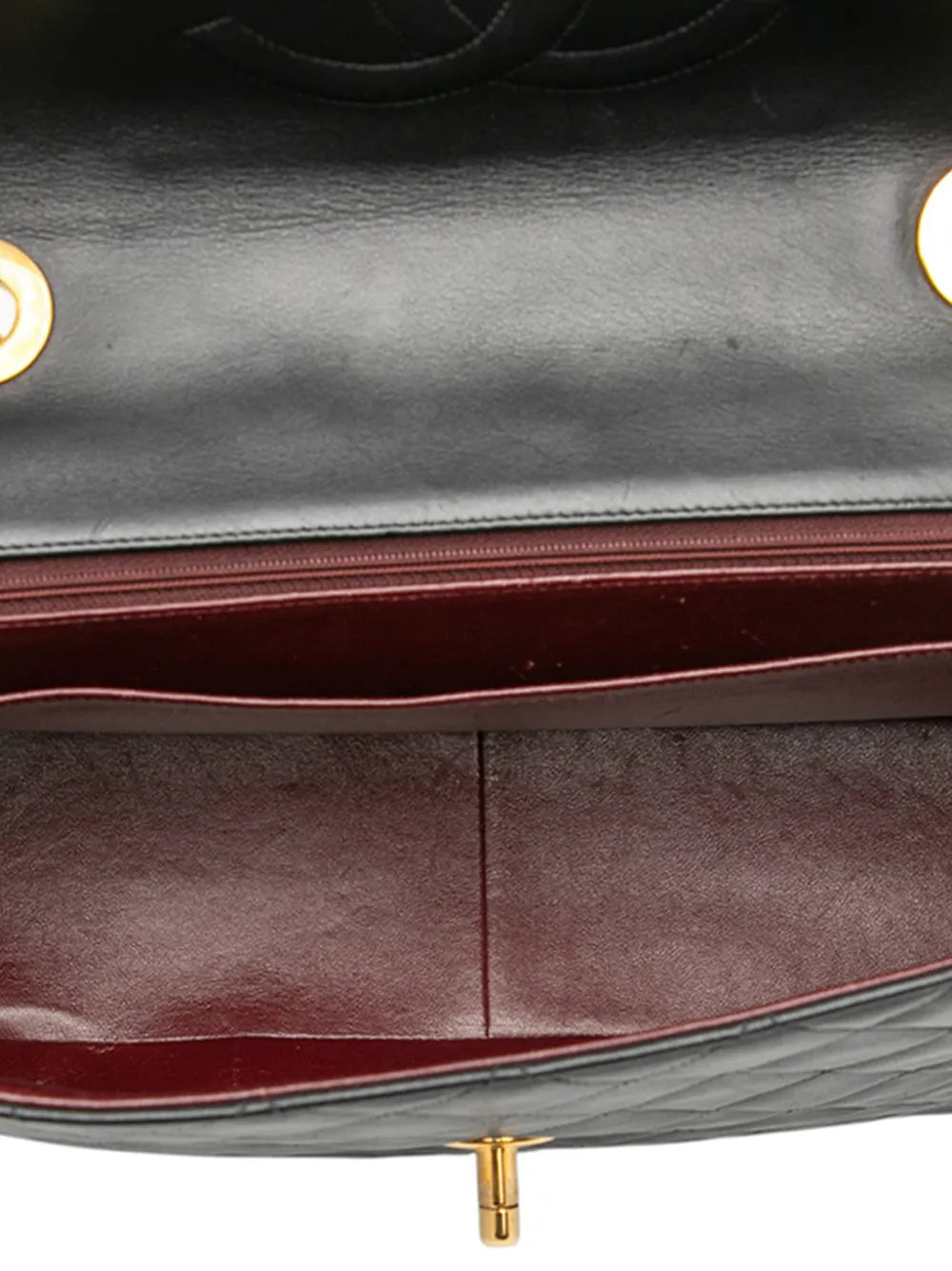 Chanel Pre Owned 1994 1996 Maxi Xl Classic Lambskin Single Flap Shoulder Bag — Same as shown — Size One Size — Detail View