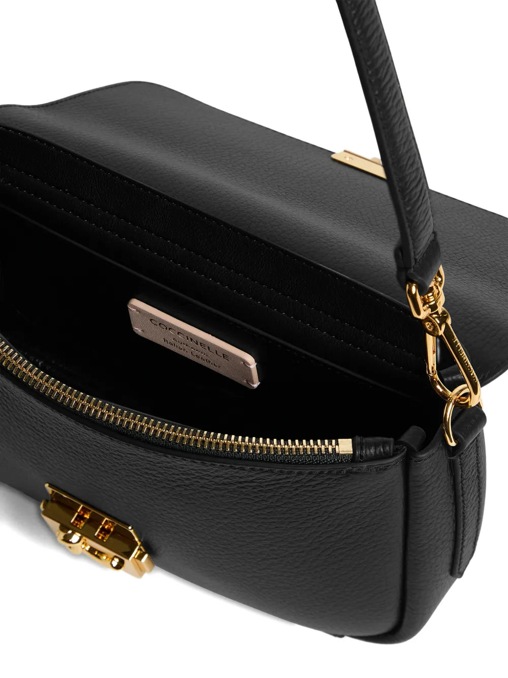 Coccinelle Medium C Me Lock Logo Shoulder Bag — Same as shown — Size One Size — Top View