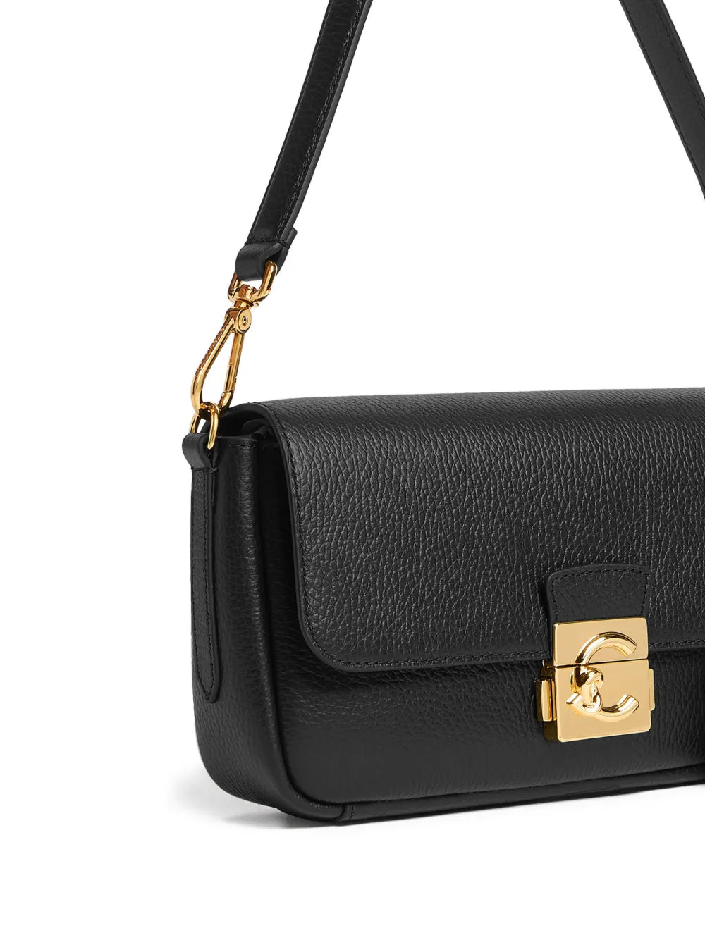 Coccinelle Medium C Me Lock Logo Shoulder Bag — Same as shown — Size One Size — Back View