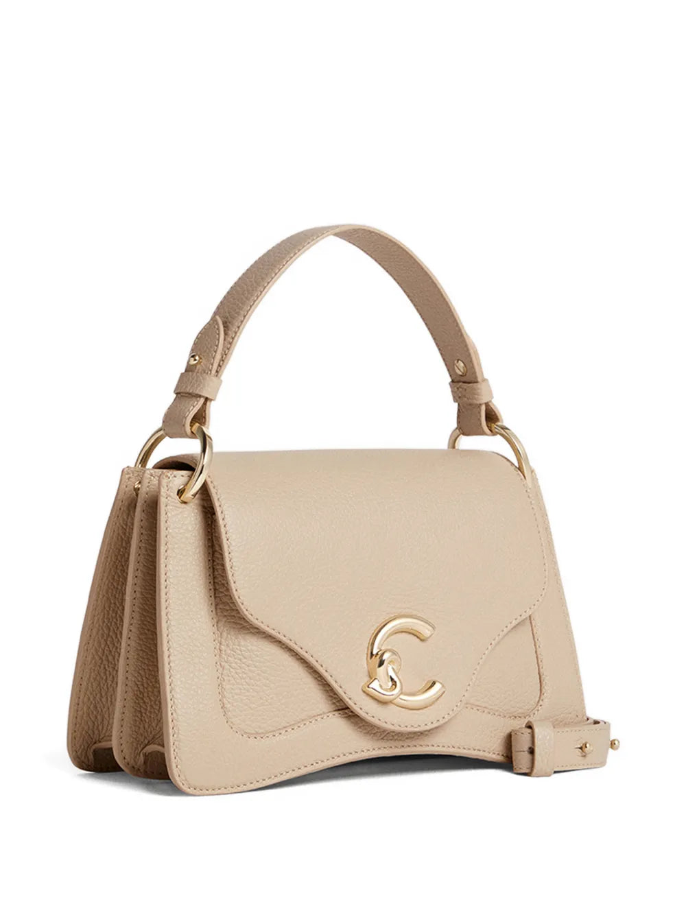 Coccinelle Small C Me Logo Shoulder Bag — Same as shown — Size One Size — Side View