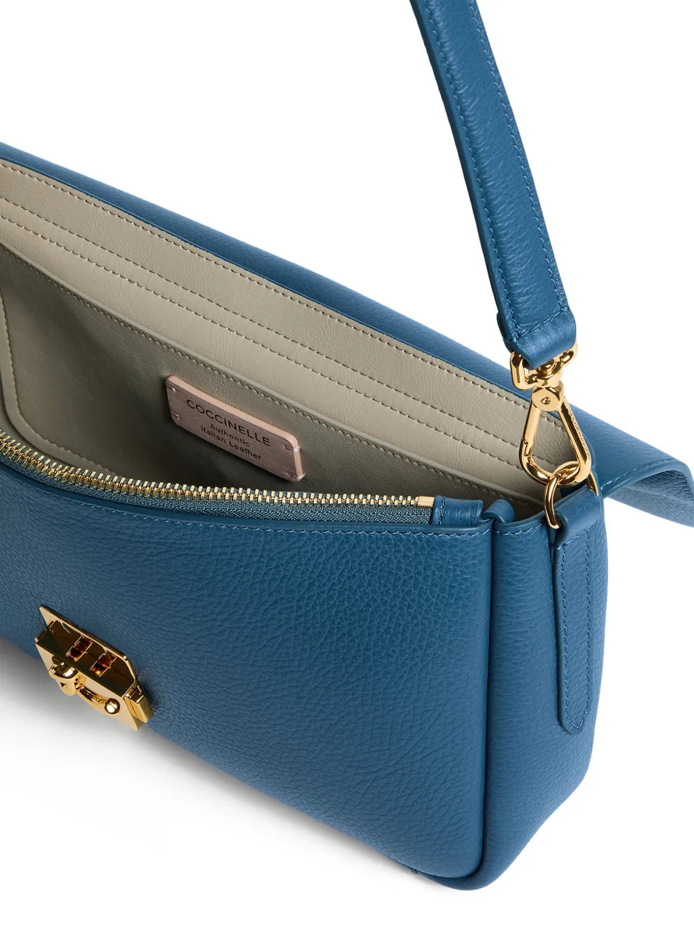 Coccinelle C Me Lock Logo Plaque Shoulder Bag — Same as shown — Size One Size — Top View