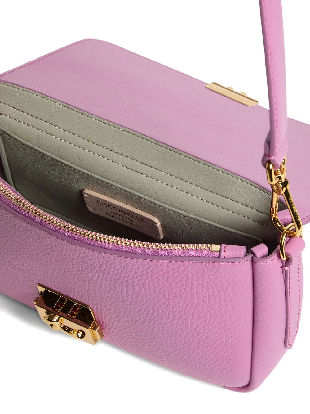 Coccinelle Medium C Me Lock Shoulder Bag — Same as shown — Size One Size — Back View