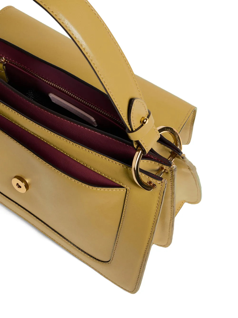 Coccinelle Medium C Me Logo Plaque Handle Shoulder Bag — Same as shown — Size One Size — Back View