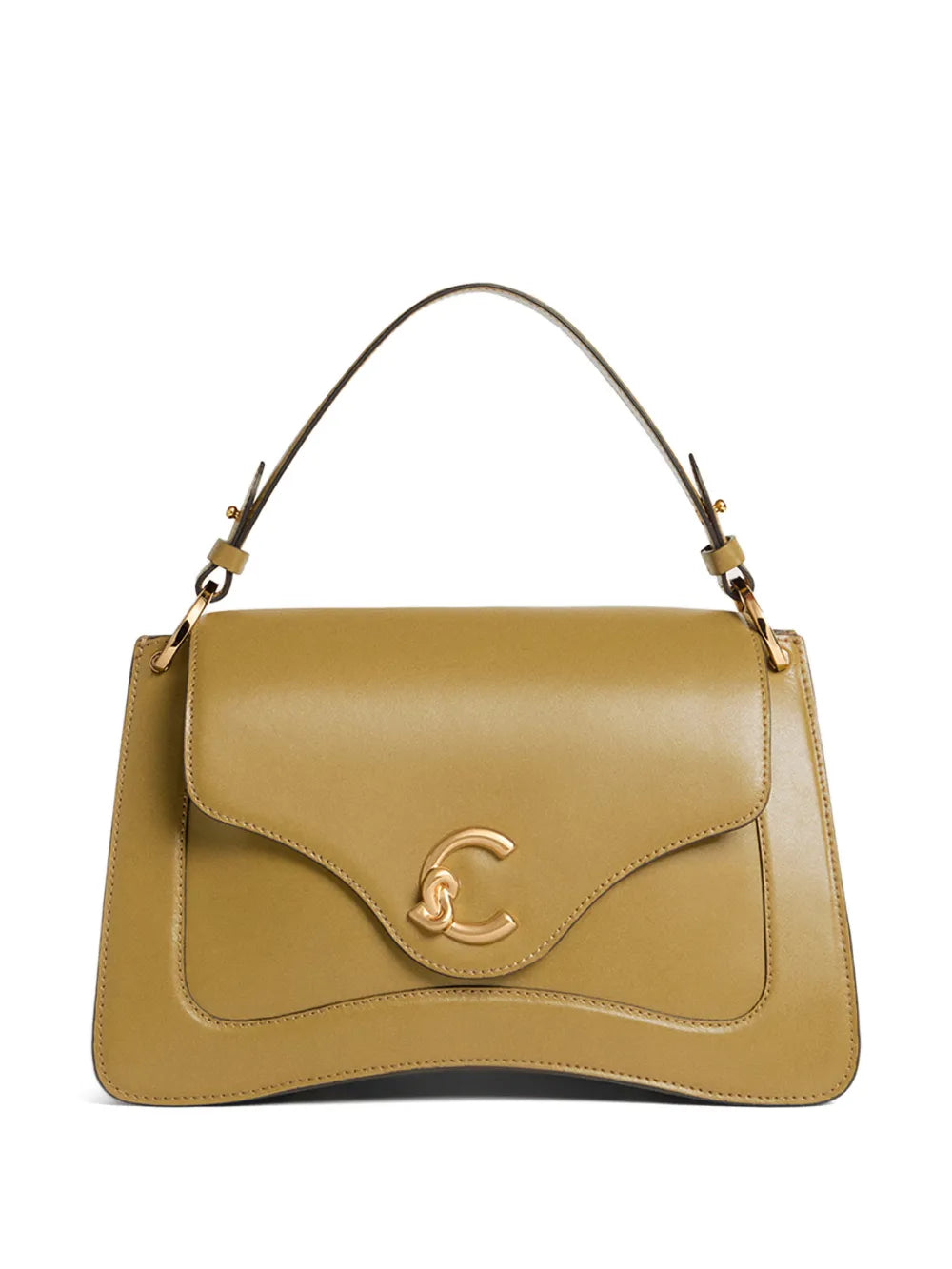 Coccinelle Medium C Me Logo Plaque Handle Shoulder Bag — Same as shown — Size One Size — Front View