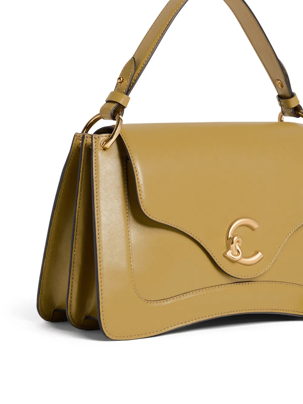 Coccinelle Medium C Me Logo Plaque Handle Shoulder Bag — Same as shown — Size One Size — Top View