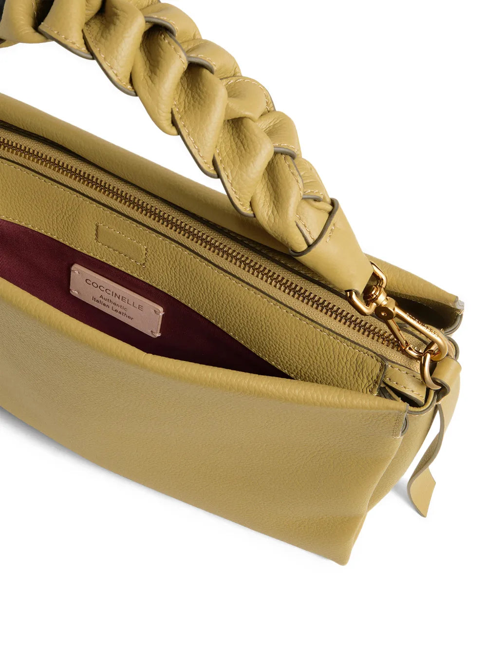 Coccinelle Medium Boheme Braided Handle Shoulder Bag — Same as shown — Size One Size — Back View