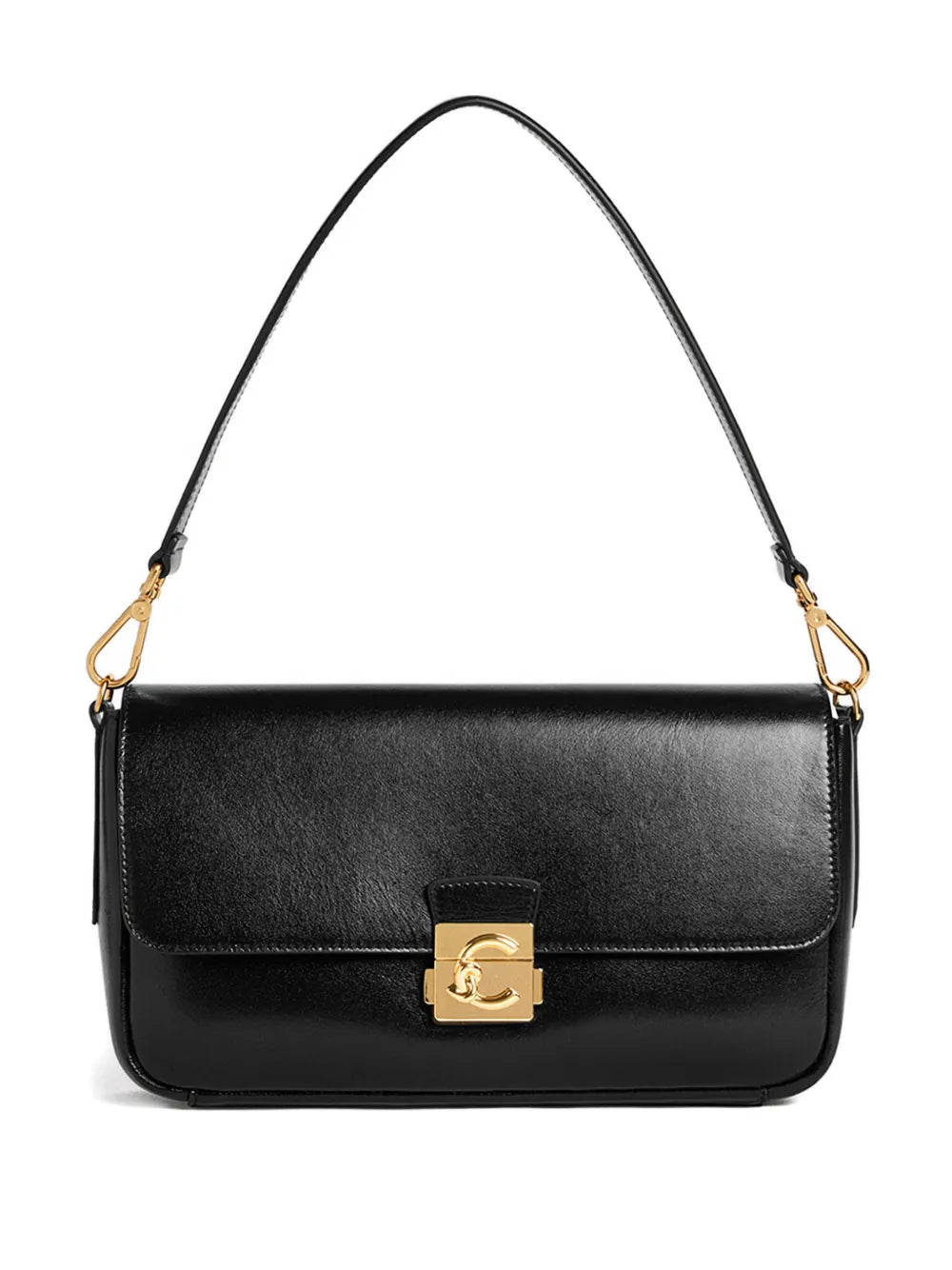 Coccinelle Large C Me Lock Shoulder Bag — Same as shown — Size One Size — Front View