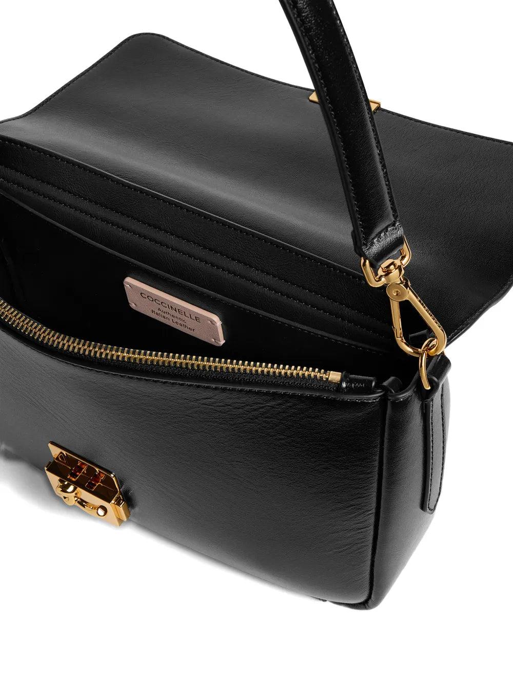 Coccinelle Large C Me Lock Shoulder Bag — Same as shown — Size One Size — Back View