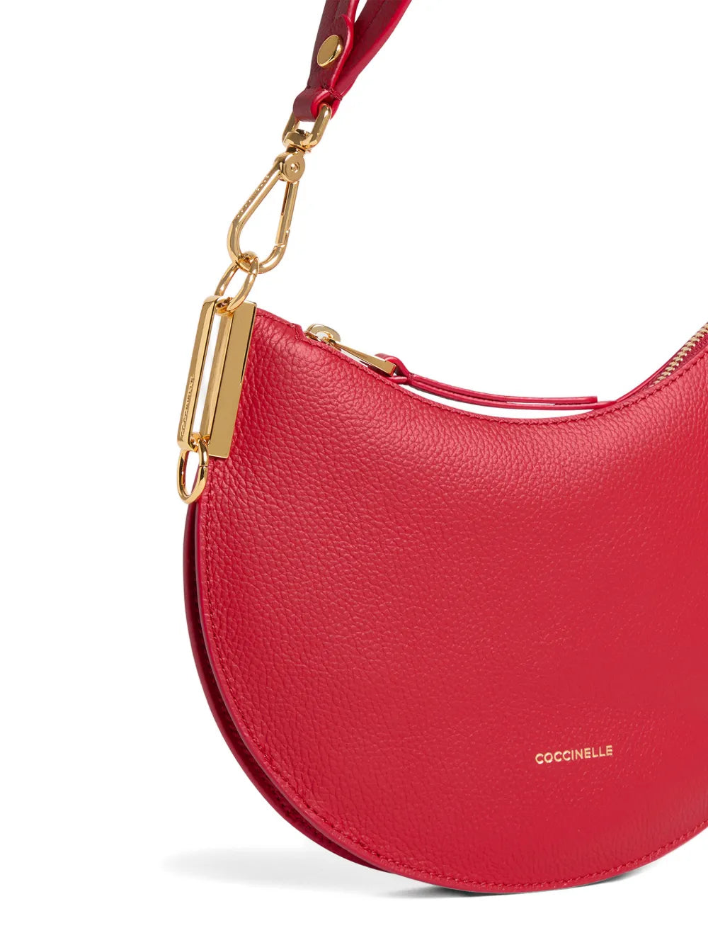 Coccinelle Zip Logo Detail Shoulder Bag — Same as shown — Size One Size — Top View