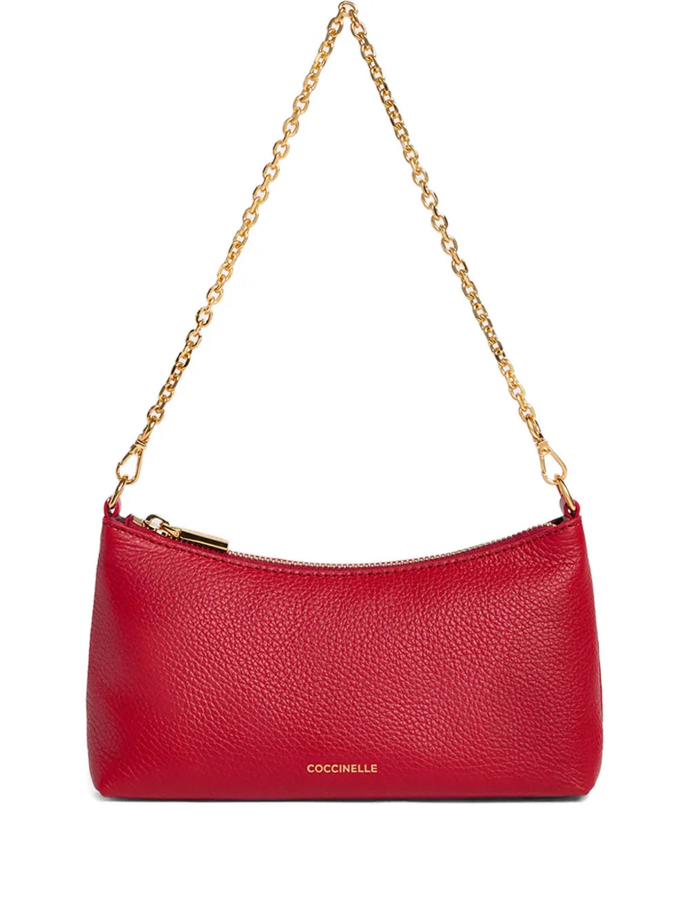 Coccinelle Aura Chain Strap Shoulder Bag — Same as shown — Size One Size — Front View