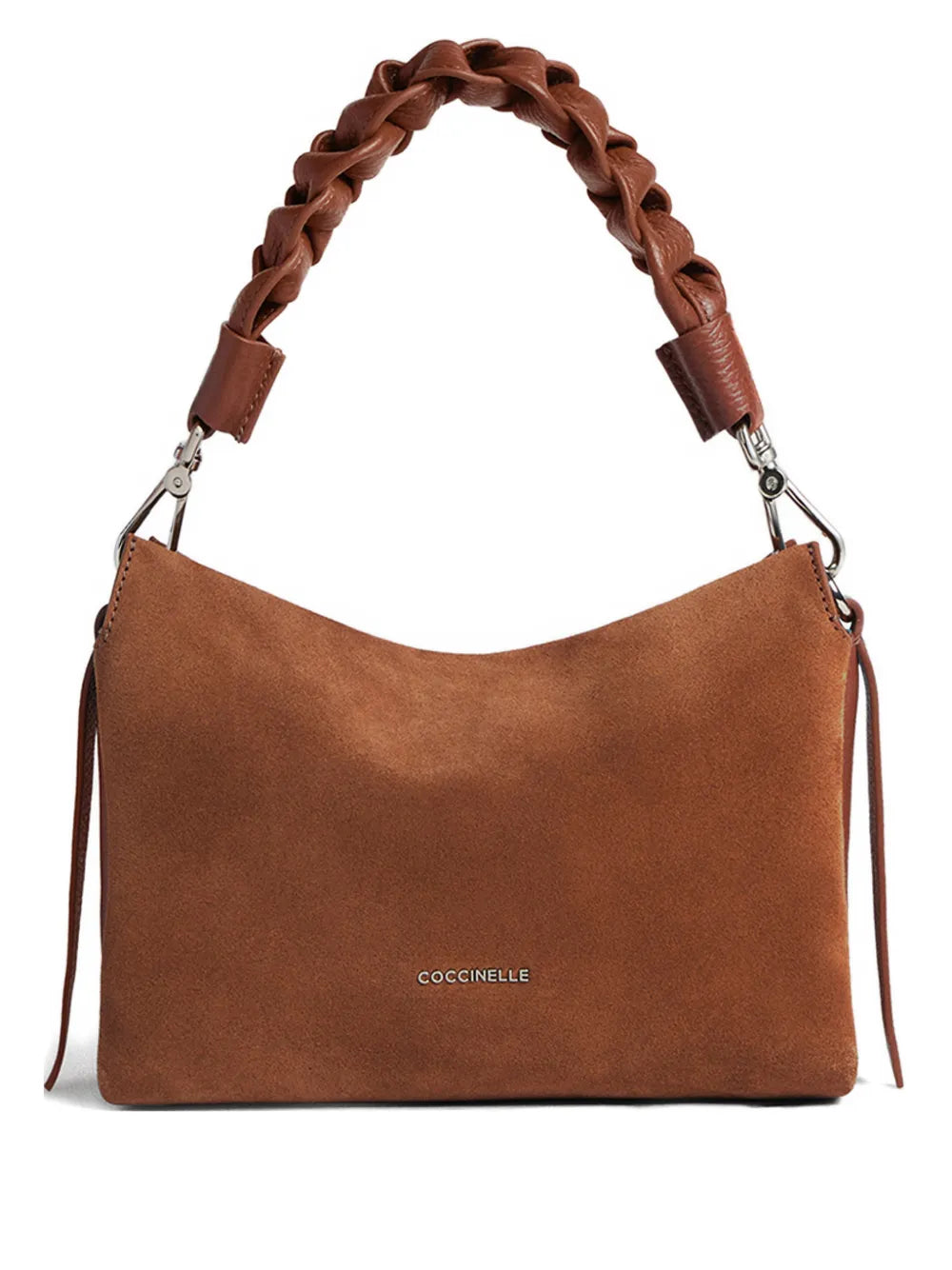Coccinelle Small Boheme Braided Handle Shoulder Bag — Same as shown — Size One Size — Front View