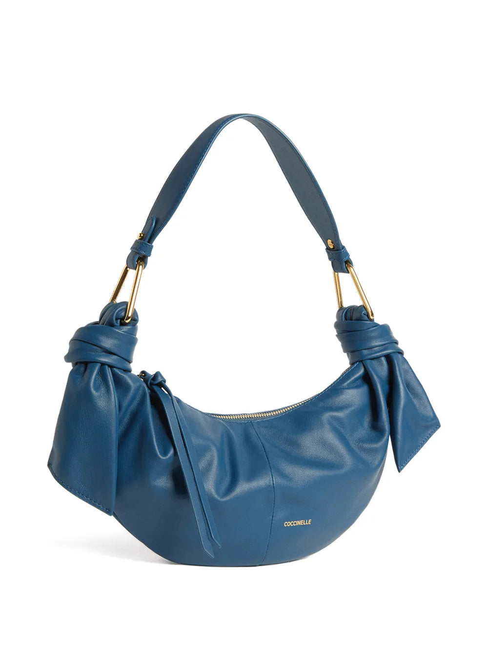 Coccinelle Small Furoshiki Knotted Shoulder Bag — Same as shown — Size One Size — Side View
