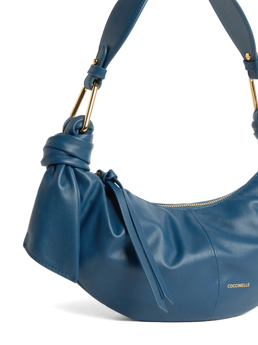 Coccinelle Small Furoshiki Knotted Shoulder Bag — Same as shown — Size One Size — Back View