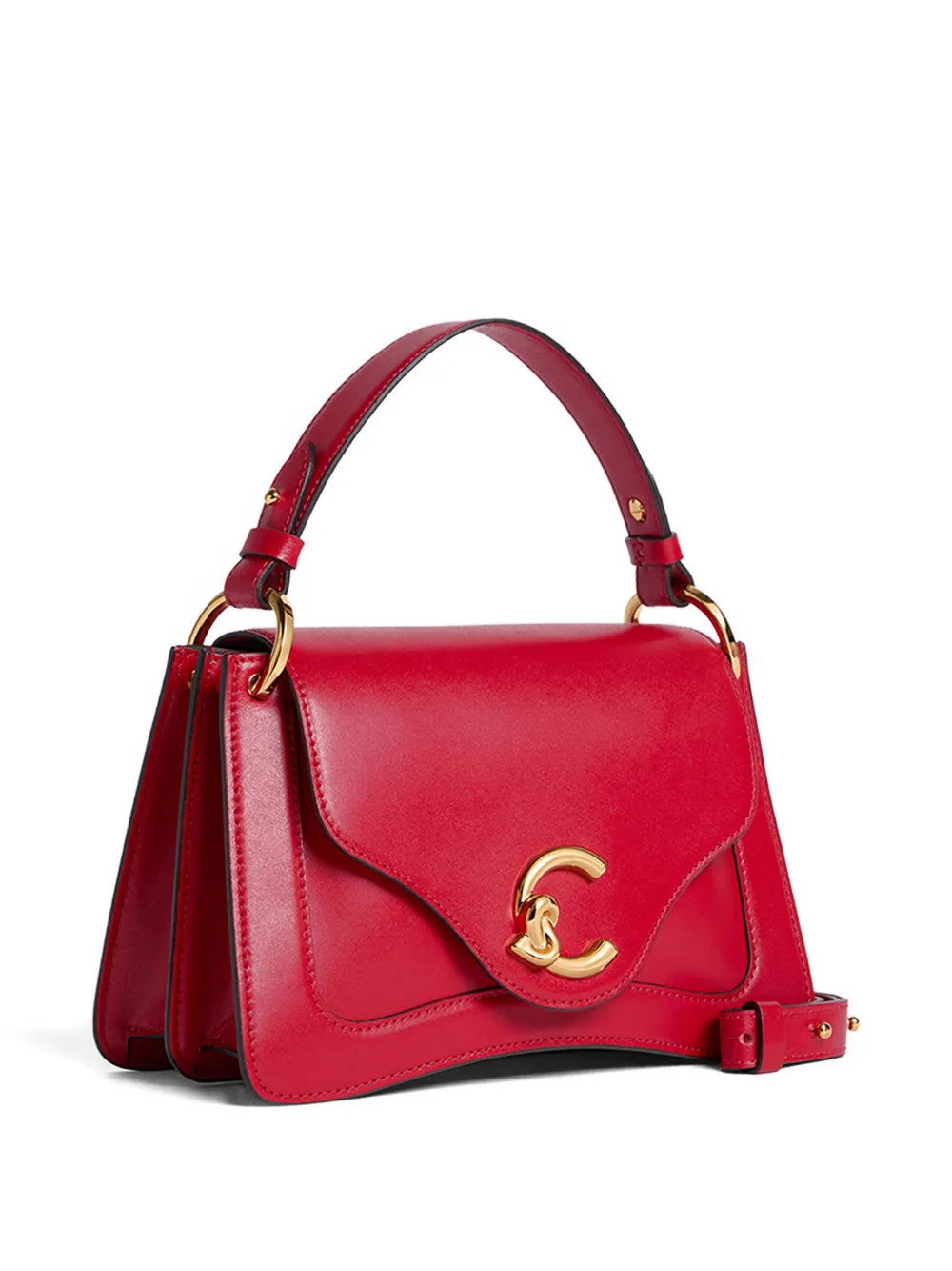Coccinelle Small C Me Logo Plaque Shoulder Bag — Same as shown — Size One Size — Side View