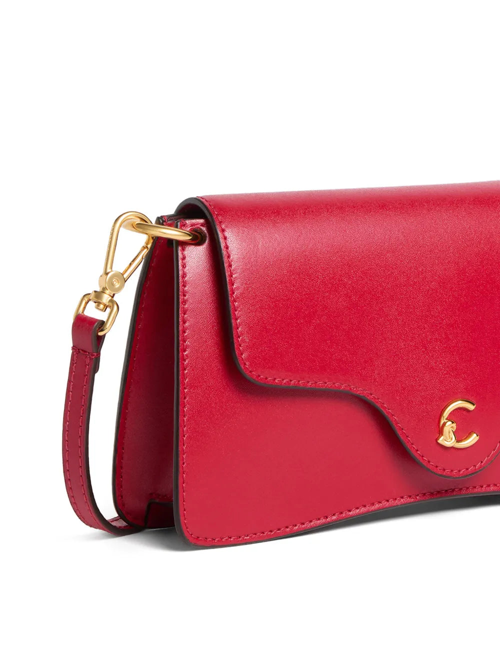 Coccinelle Logo Plaque Shoulder Bag — Same as shown — Size One Size — Back View
