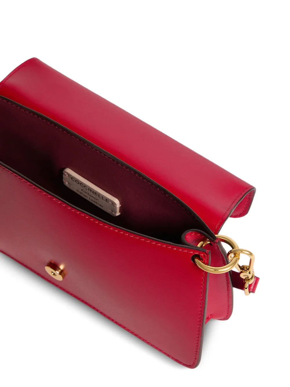 Coccinelle Logo Plaque Shoulder Bag — Same as shown — Size One Size — Top View