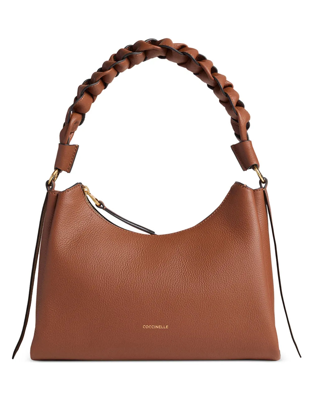 Coccinelle Small Boheme Braided Handle Shoulder Bag — Same as shown — Size One Size — Front View
