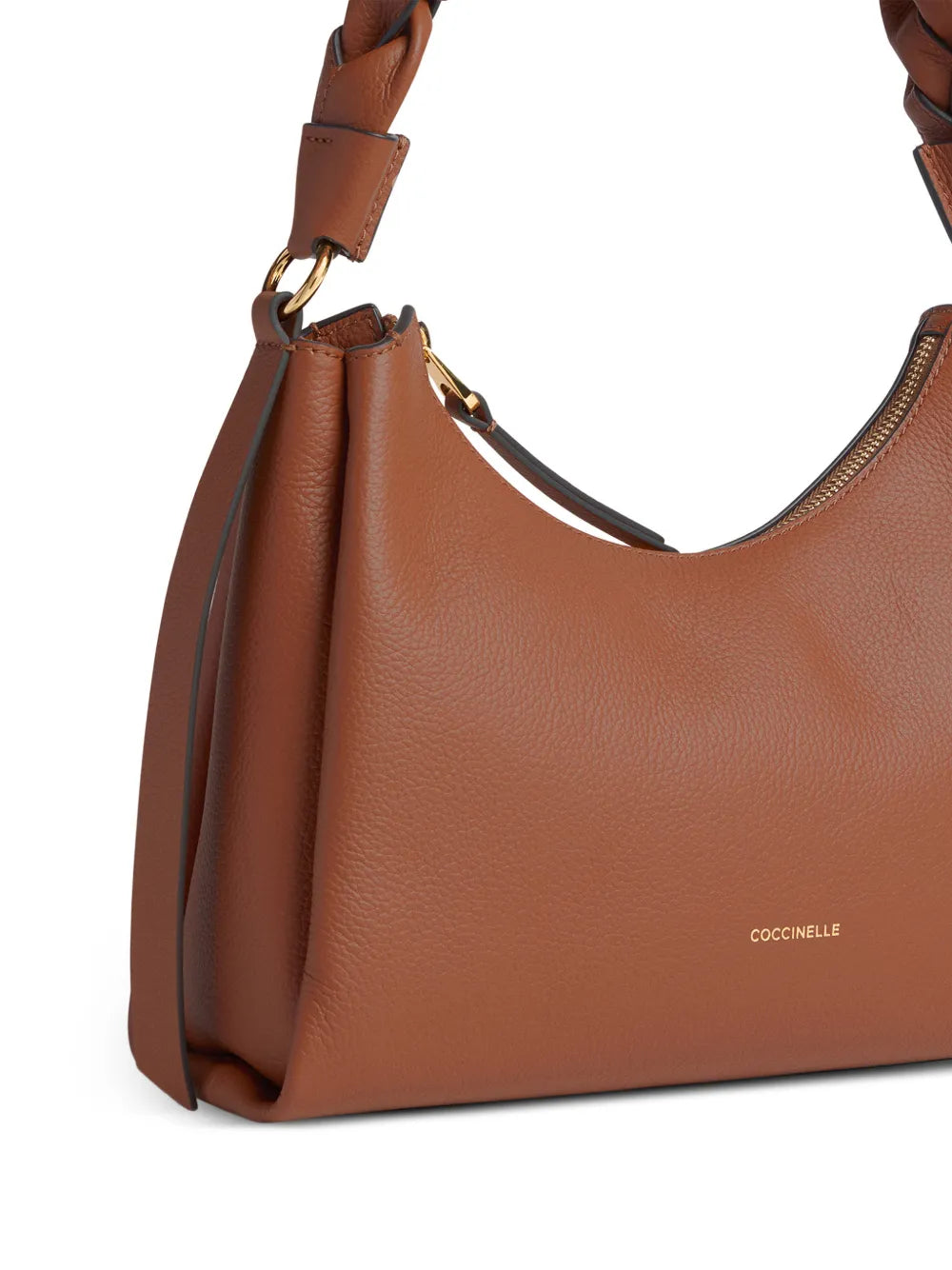Coccinelle Small Boheme Braided Handle Shoulder Bag — Same as shown — Size One Size — Back View