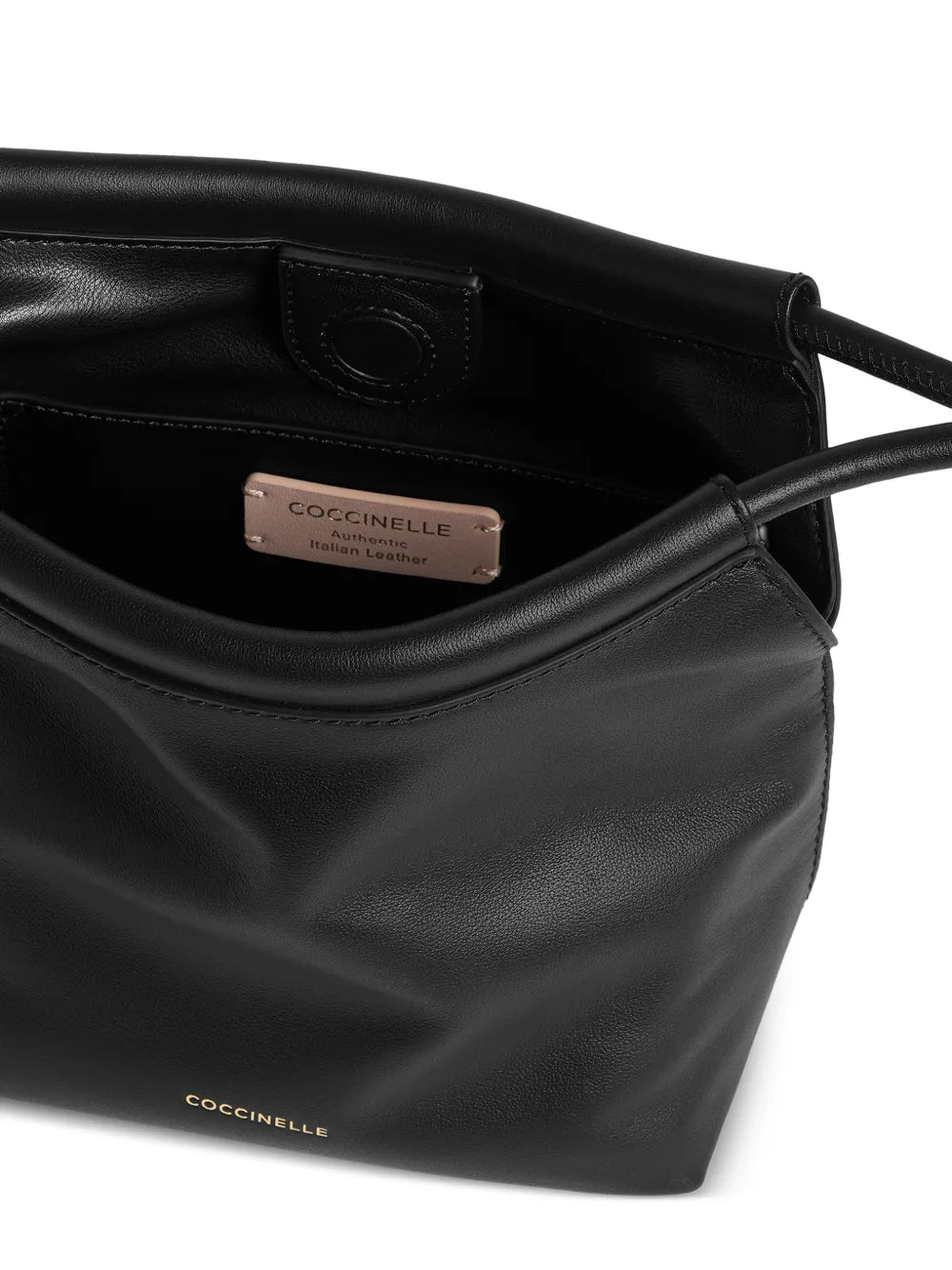 Coccinelle Small Finn Ring Handle Shoulder Bag — Same as shown — Size One Size — Top View