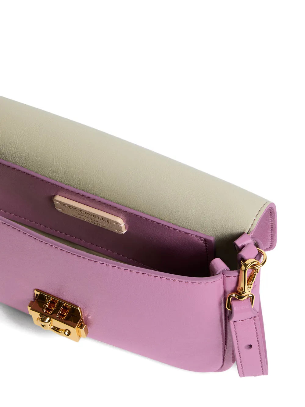 Coccinelle Mini Lock Fastening Shoulder Bag — Same as shown — Size One Size — Top View