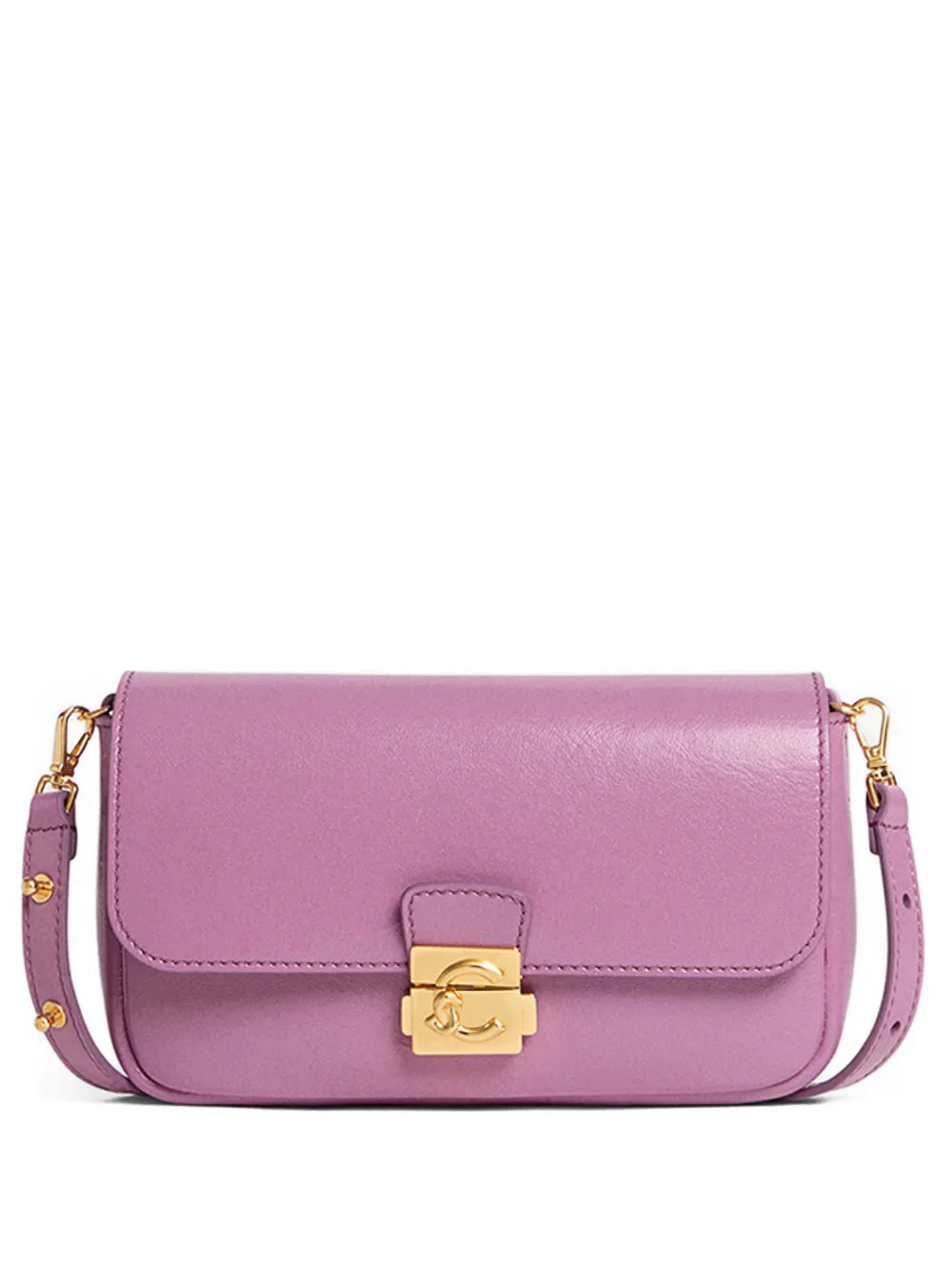 Coccinelle Mini Lock Fastening Shoulder Bag — Same as shown — Size One Size — Front View