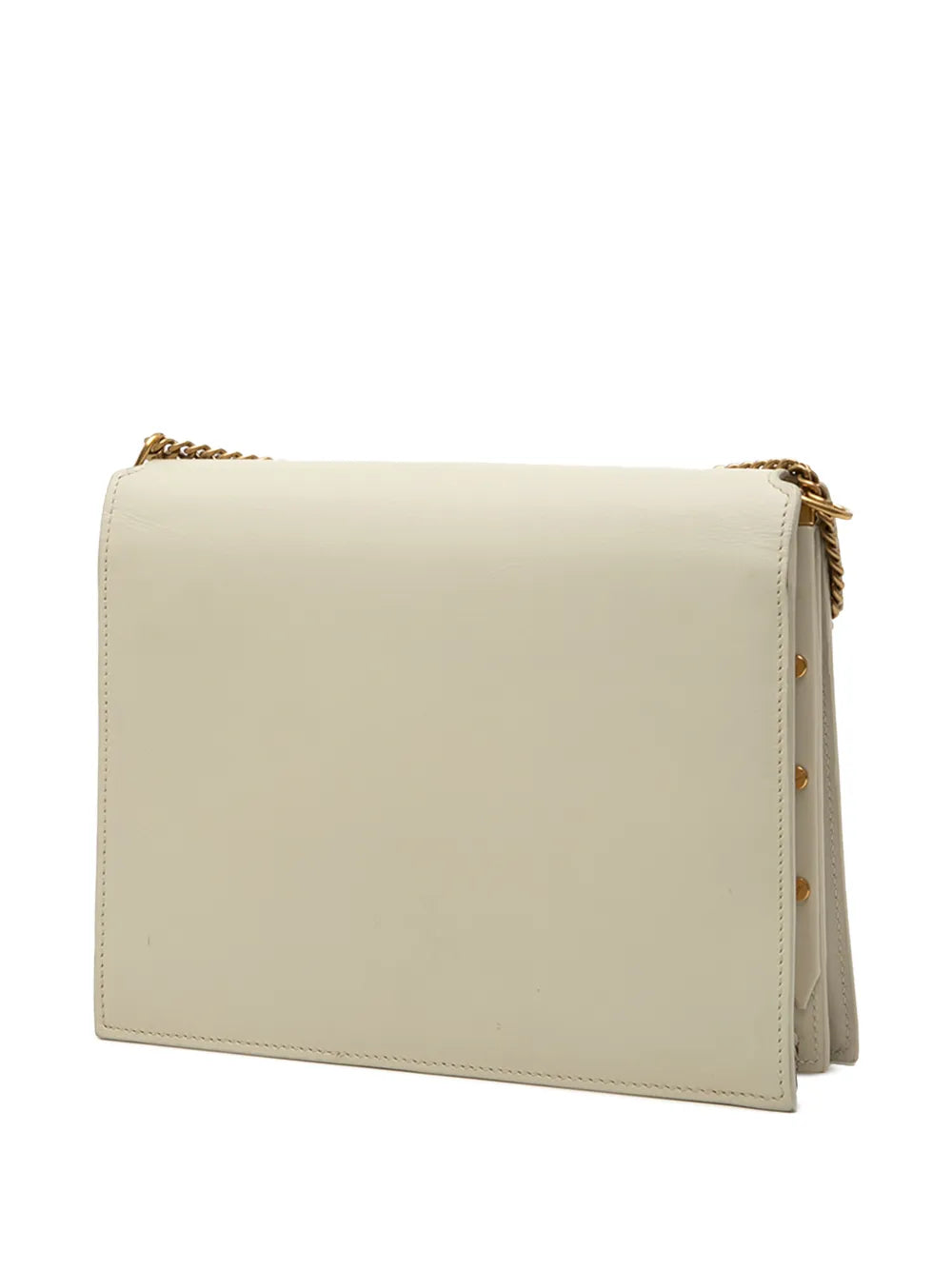 Saint Laurent Pre Owned 2018 Smooth Calfskin Monogram Cassandra Clasp Bag Shoulder Bag — Same as shown — Size One Size — Back View