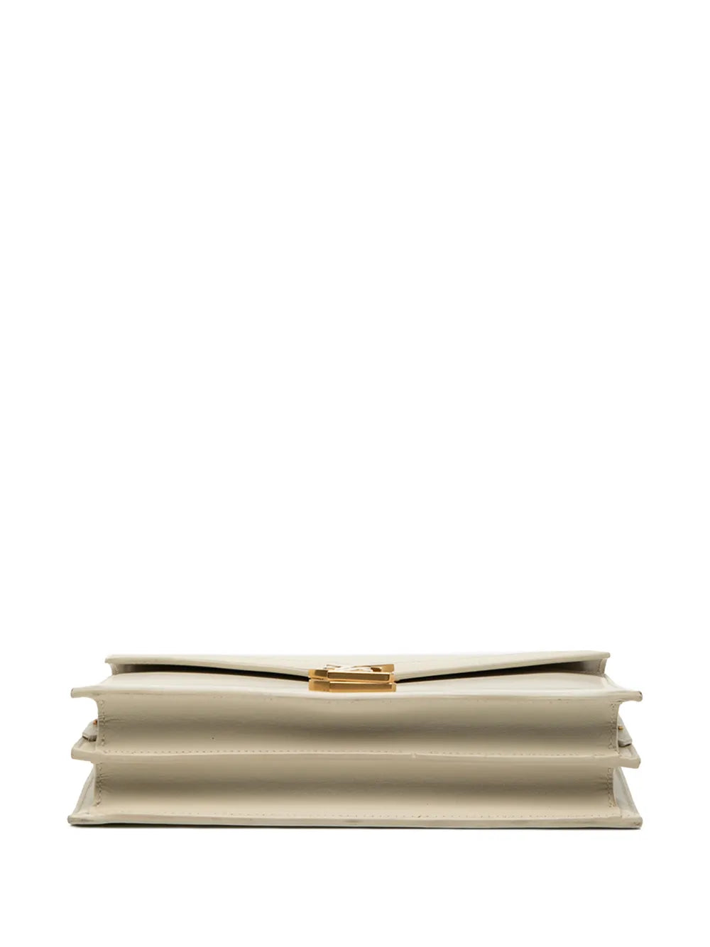 Saint Laurent Pre Owned 2018 Smooth Calfskin Monogram Cassandra Clasp Bag Shoulder Bag — Same as shown — Size One Size — Top View