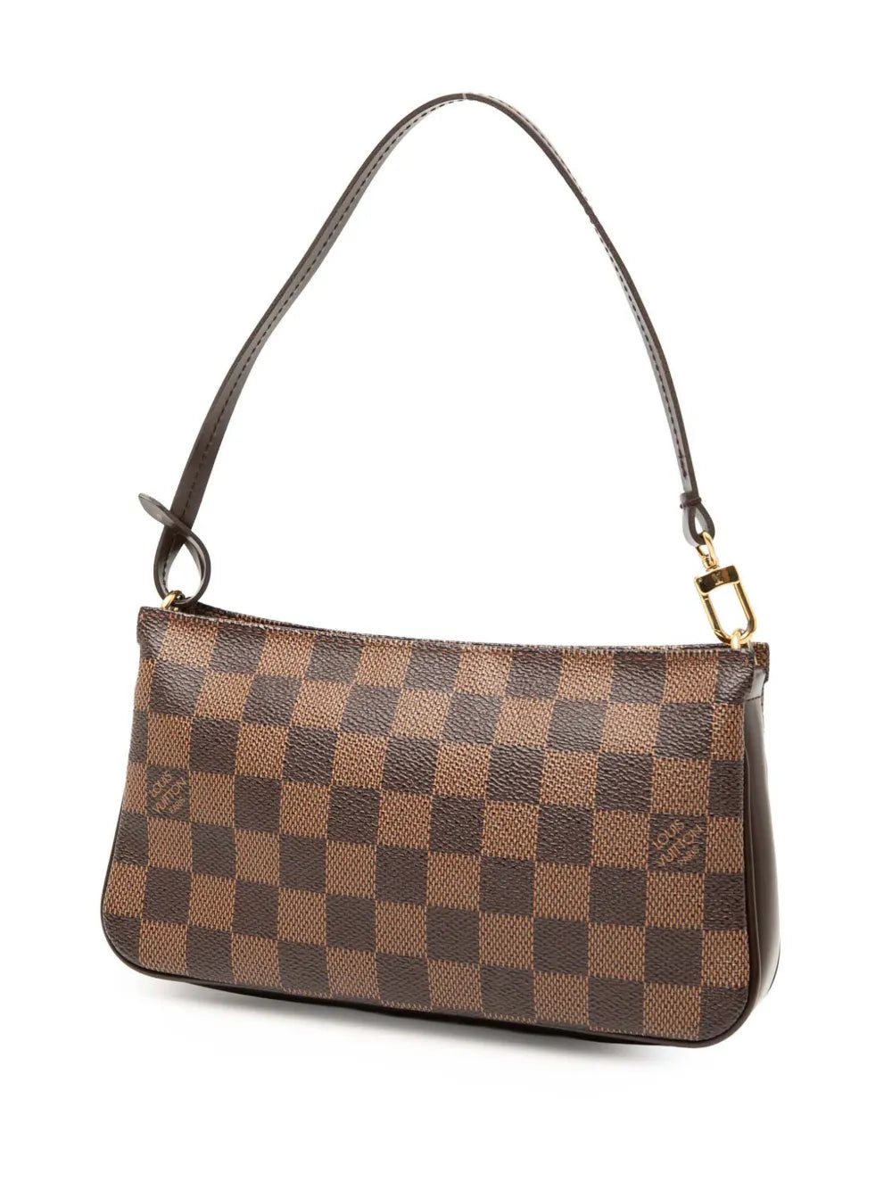Louis Vuitton Pre Owned 2004 Damier Ebene Navona Shoulder Bag — Same as shown — Size One Size — Back View