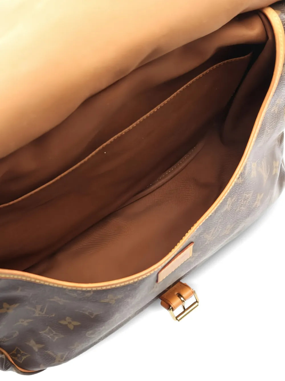Louis Vuitton Pre Owned 1999 Saumur 35 Monogram Shoulder Bag — Same as shown — Size One Size — Back View