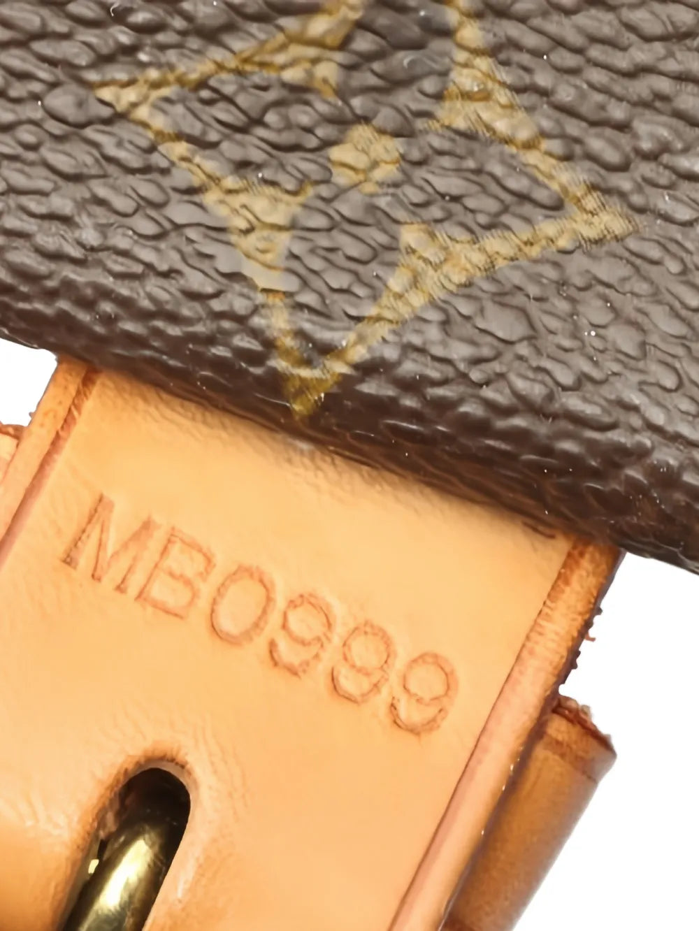 Louis Vuitton Pre Owned 1999 Saumur 35 Monogram Shoulder Bag — Same as shown — Size One Size — Detail View