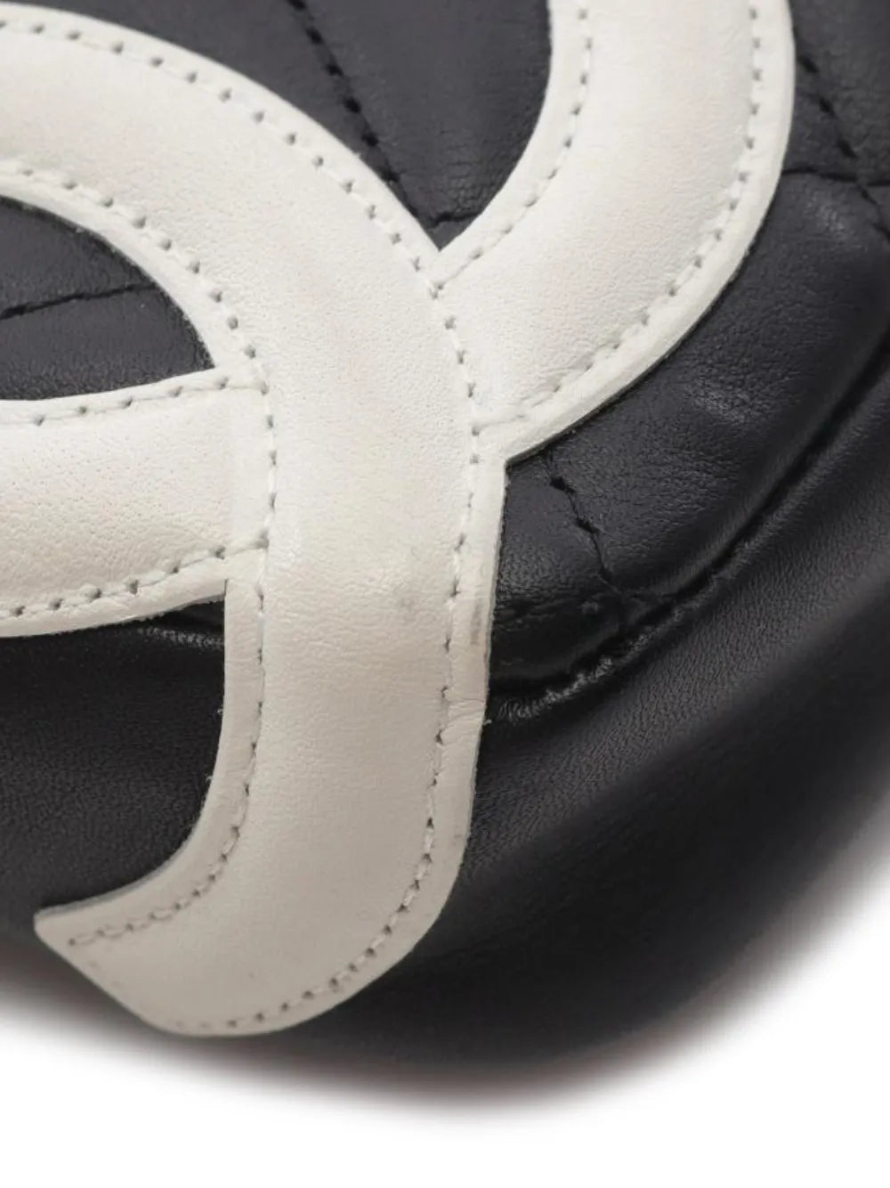 Chanel Pre Owned 2003 2004 Cambon Line Quilted Leather Shoulder Bag — Same as shown — Size One Size — Top View