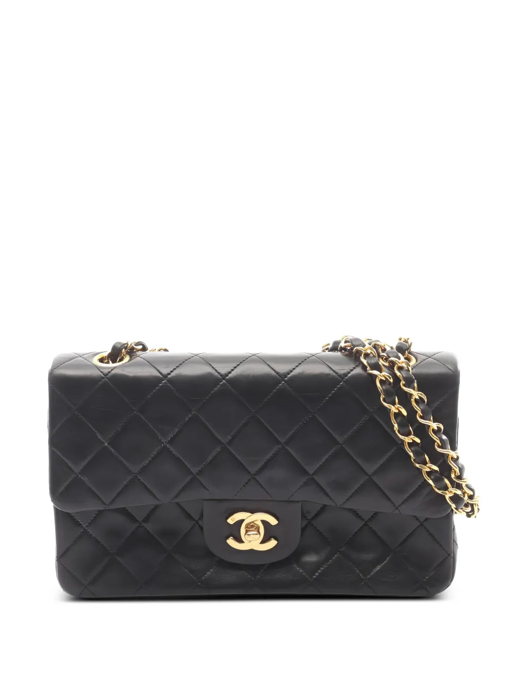 Chanel Pre Owned 1989 1991 Matelasse Chain Shoulder Bag — Same as shown — Size One Size — Front View