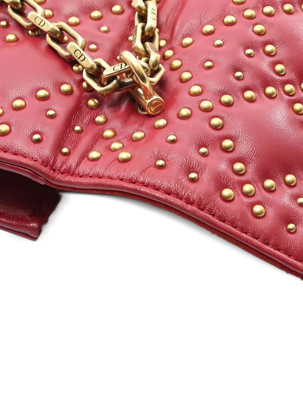 Christian Dior Pre Owned 2000S Chain Strap Shoulder Bag — Same as shown — Size One Size — Back View