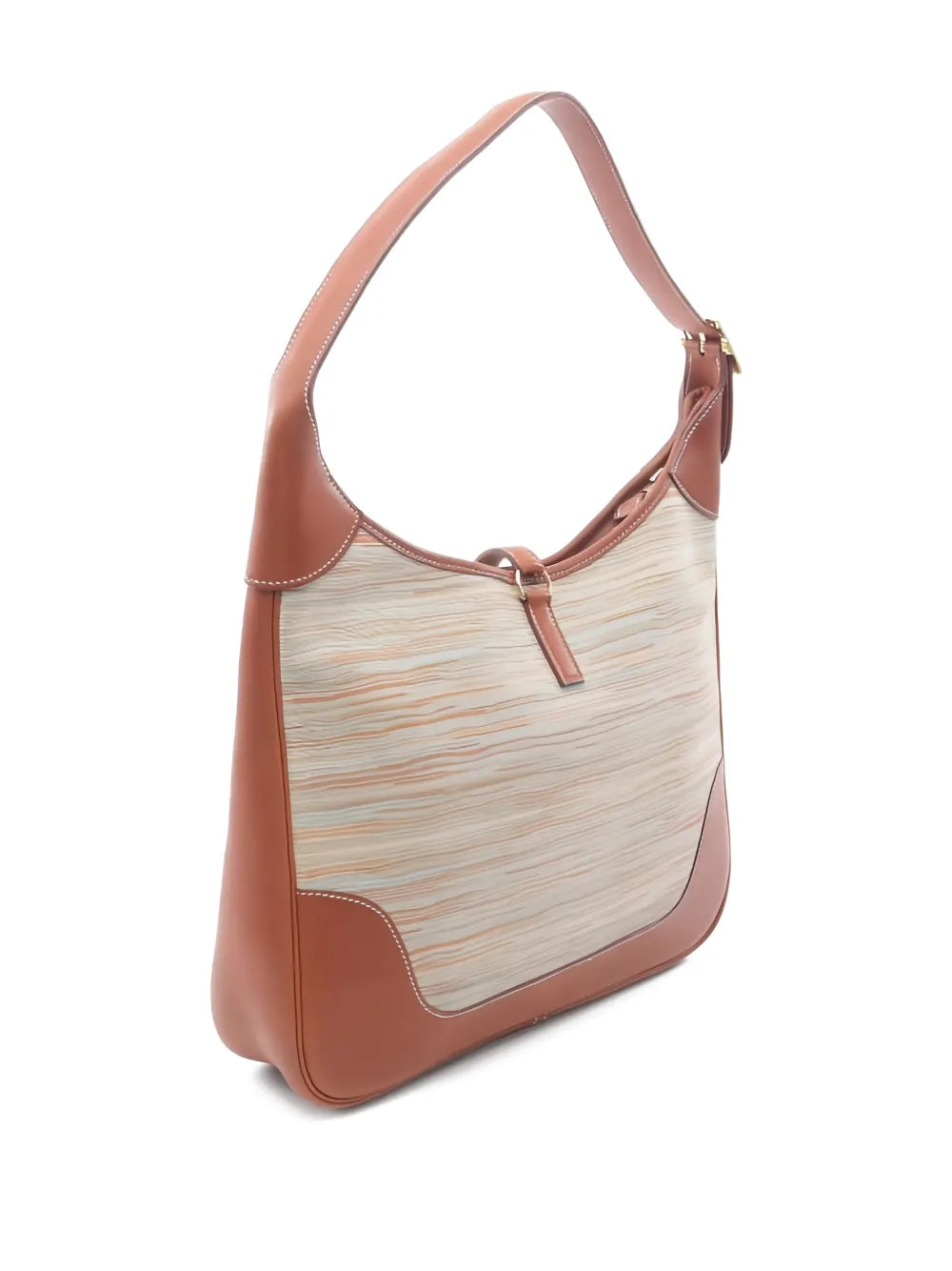 Hermes Pre Owned 2001 35 Trim Vibration Shoulder Bag — Same as shown — Size One Size — Side View