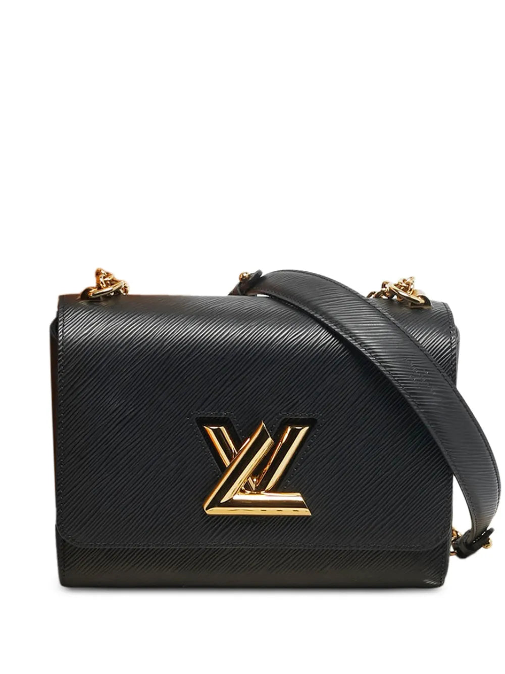 Louis Vuitton Pre Owned Mm Twist Leather Shoulder Bag — Same as shown — Size One Size — Front View