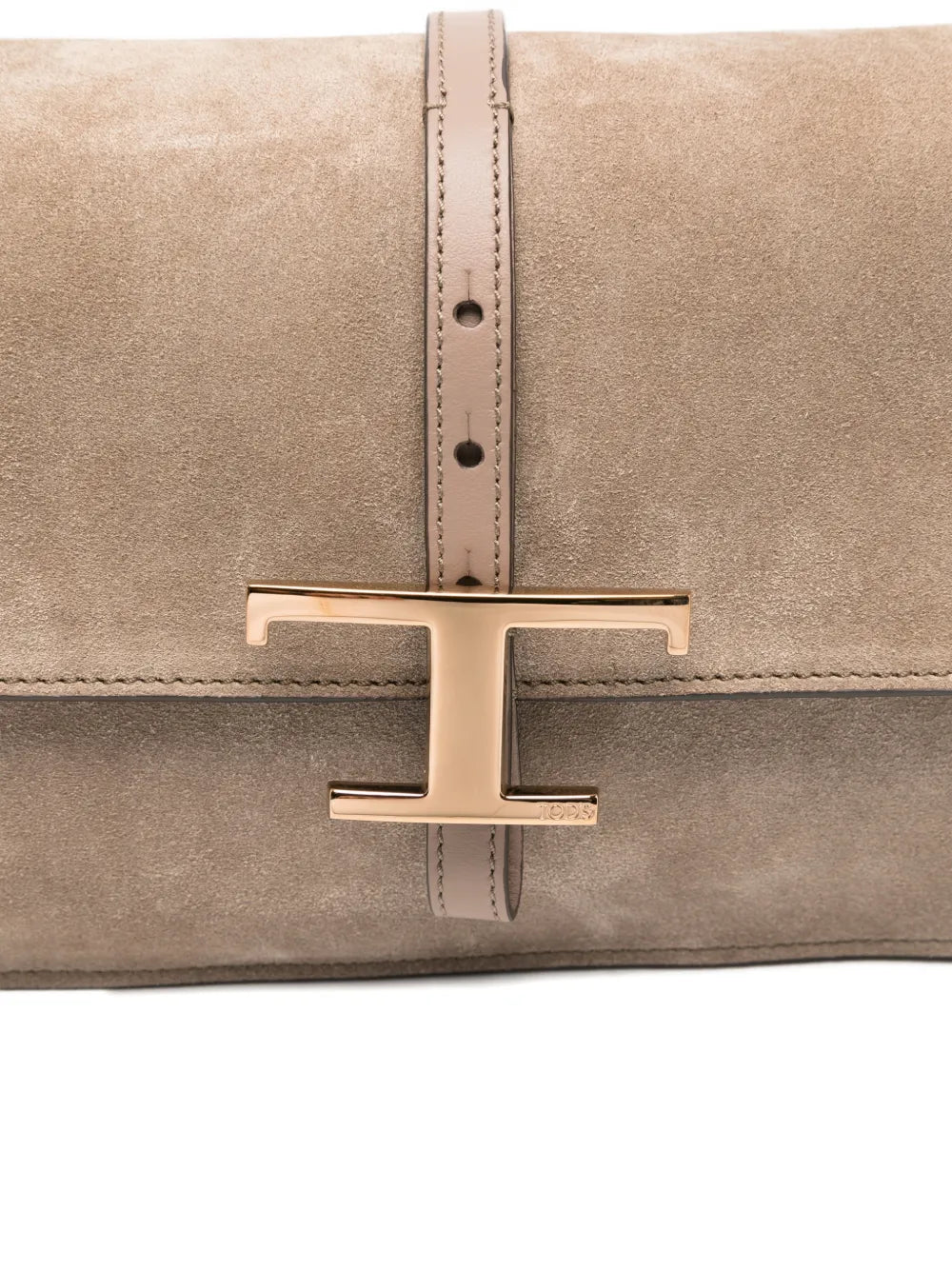 Tods Mini T Timeless Flap Shoulder Bag — Same as shown — Size One Size — Top View
