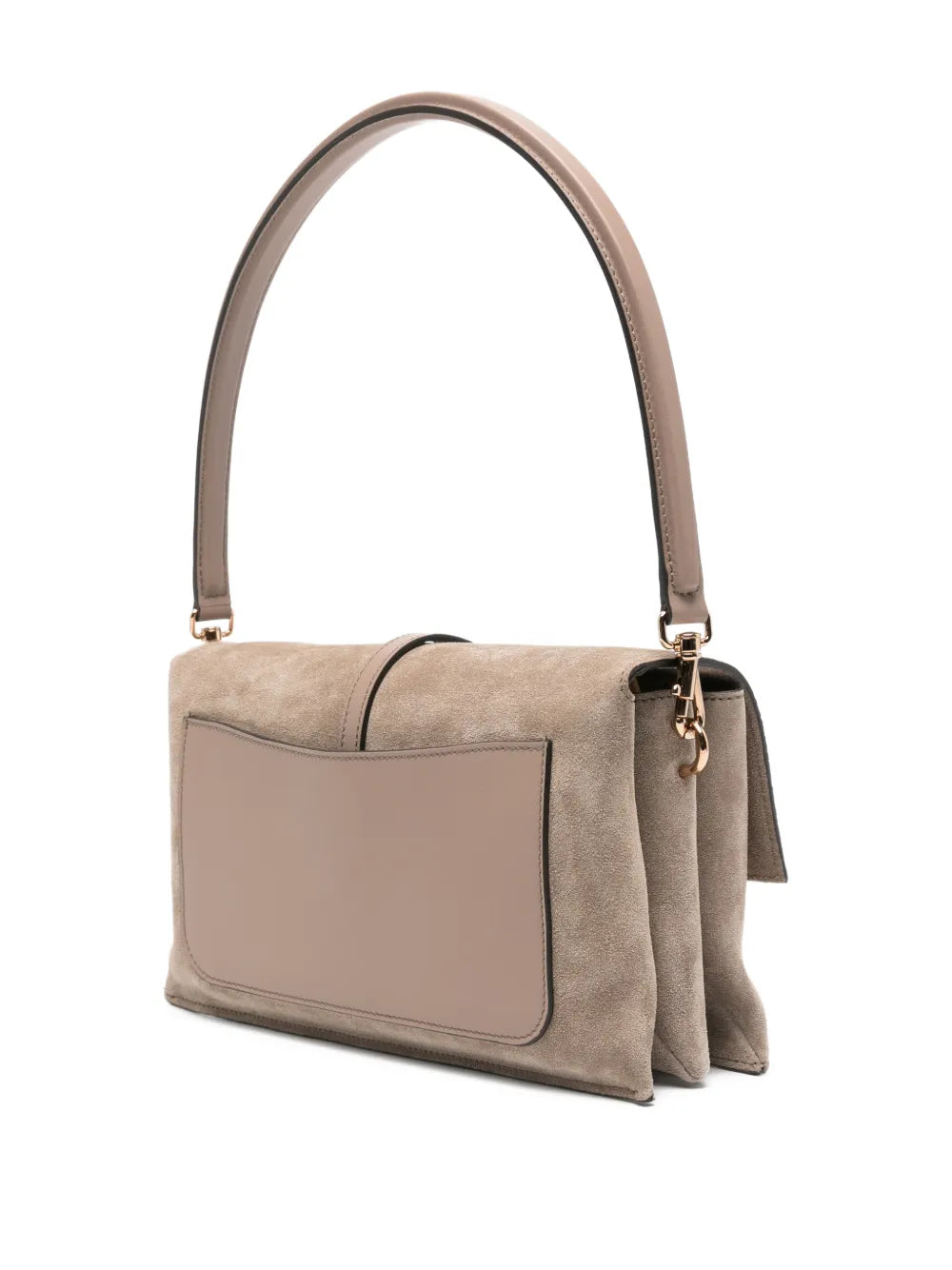 Tods Mini T Timeless Flap Shoulder Bag — Same as shown — Size One Size — Back View