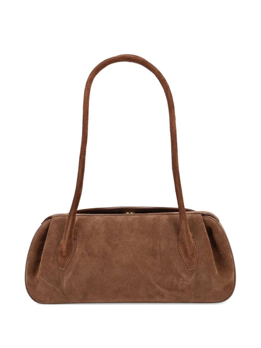 Yuzefi Oyster Brown Shoulder Bag — Same as shown — Size One Size — Front View