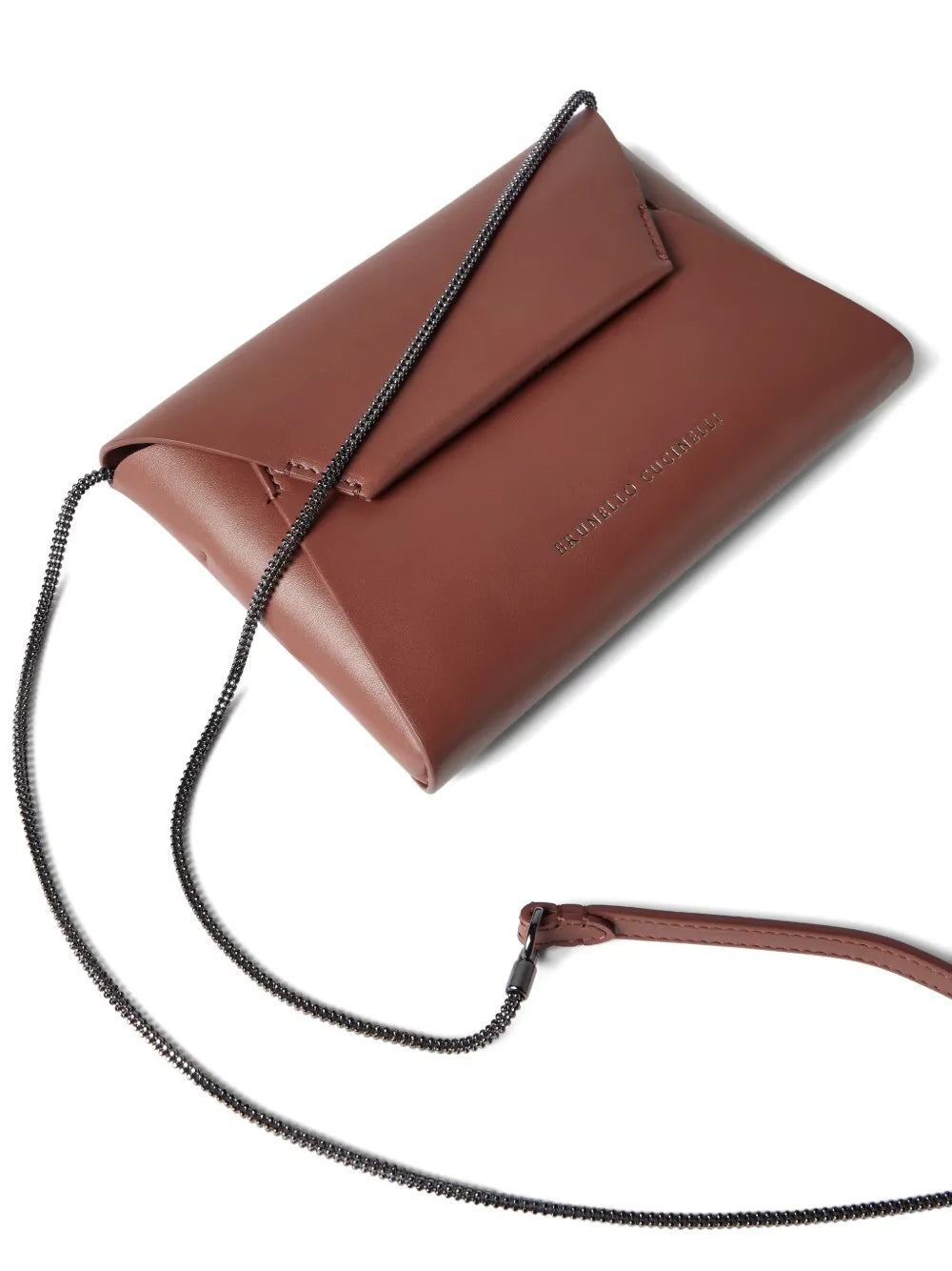 Brunello Cucinelli Bc Duo Flap Chain Strap Shoulder Bag — Same as shown — Size One Size — Detail View