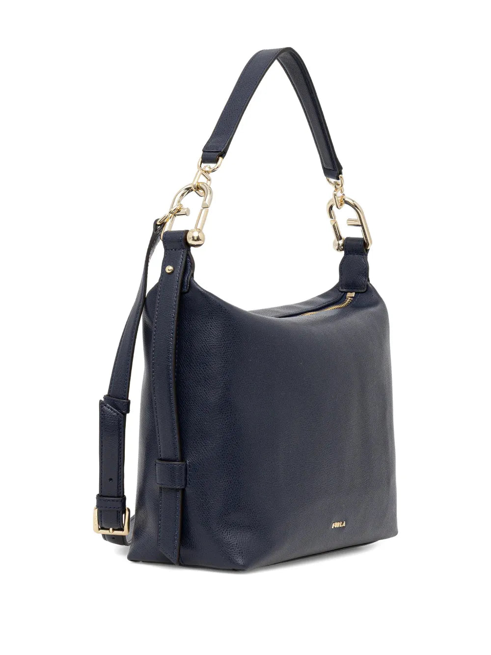 Furla M Tonie Hobo Leather Crossbody Bag — Same as shown — Size One Size — Back View