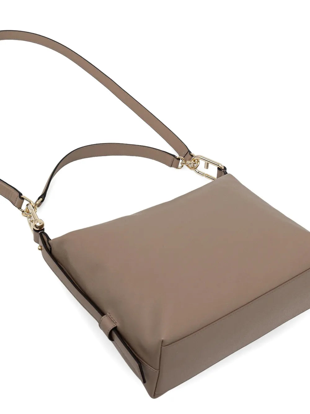 Furla M Tonie Hobo Leather Crossbody Bag — Same as shown — Size One Size — Top View