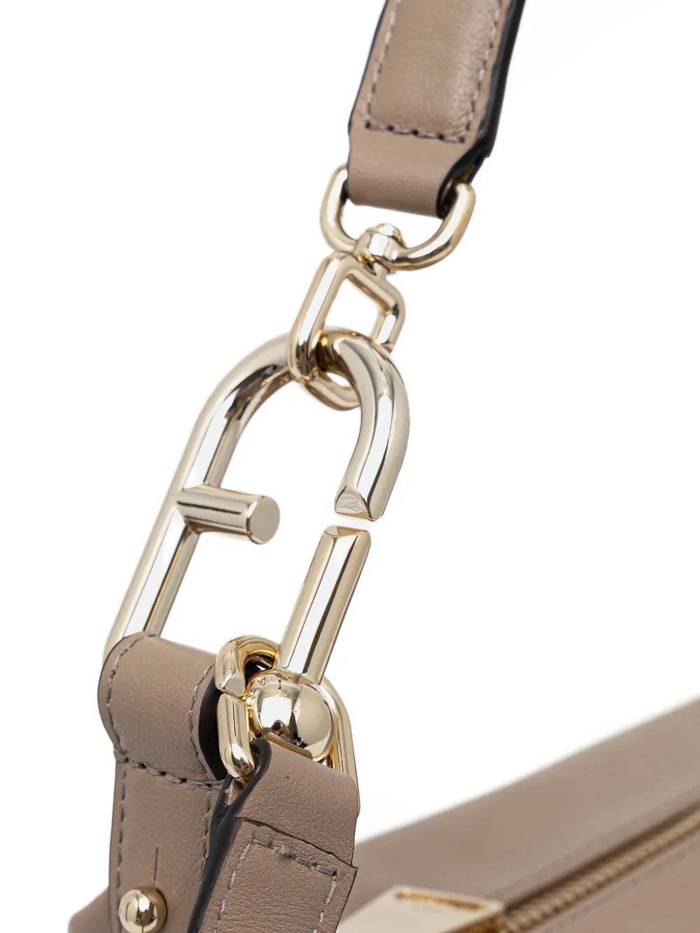 Furla M Tonie Hobo Leather Crossbody Bag — Same as shown — Size One Size — Back View