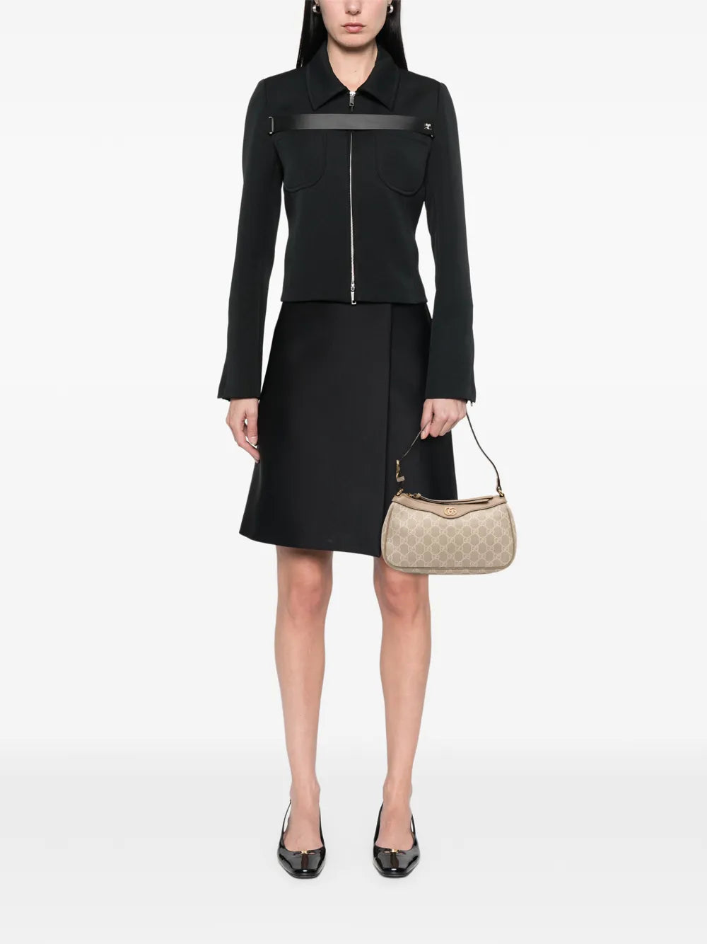 Gucci Pre Owned 2016 2025 Small Gg Supreme Ophidia Shoulder Bag — Same as shown — Size One Size — Side View
